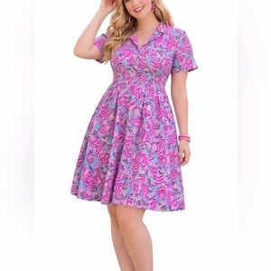 Disney Alice in Wonderland Cheshire Cat Dress Size 18